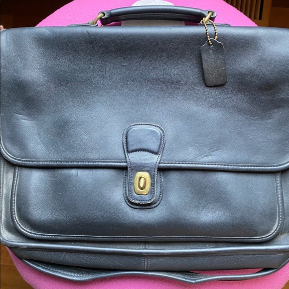 Coach leather briefcase - Picture 2 of 3